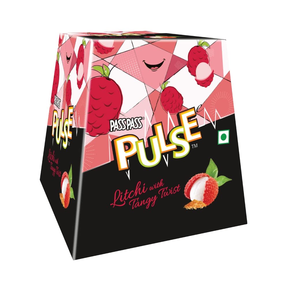  Pulse Litchi Fruit Candy