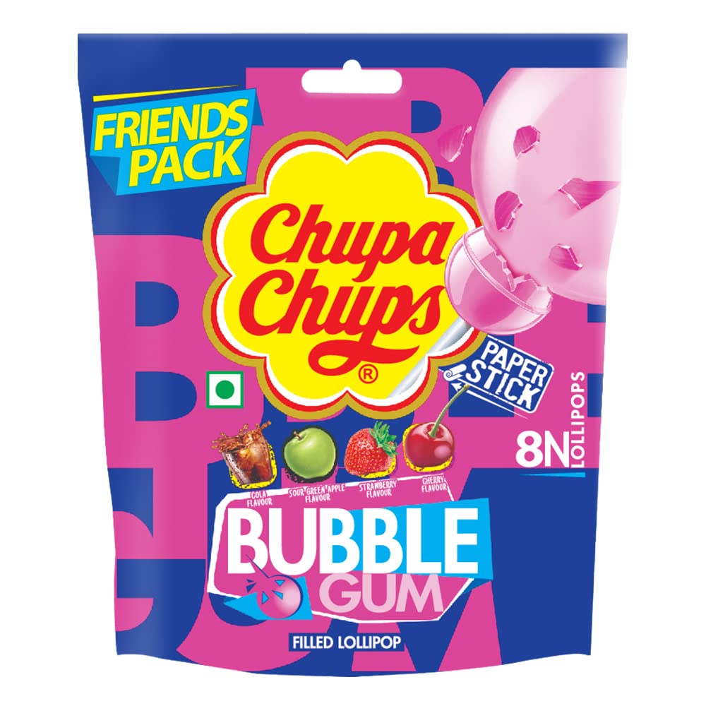 CHUPA CHUPS, Gum-Filled Lollipop