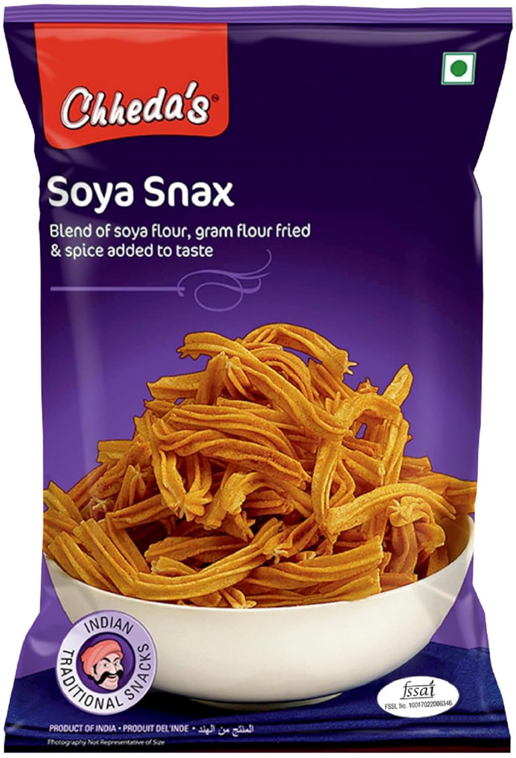 Chheda's SOYA Snax - SOYA Sticks - Masala chakli