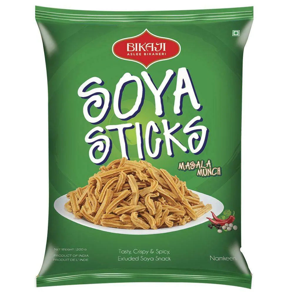 Bikaji Masala Munch Soya Sticks, front