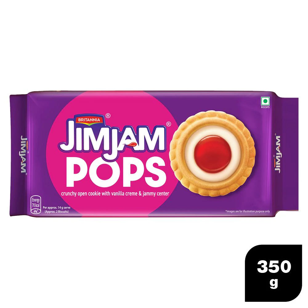 Britannia Jim Jam Pops Biscuit