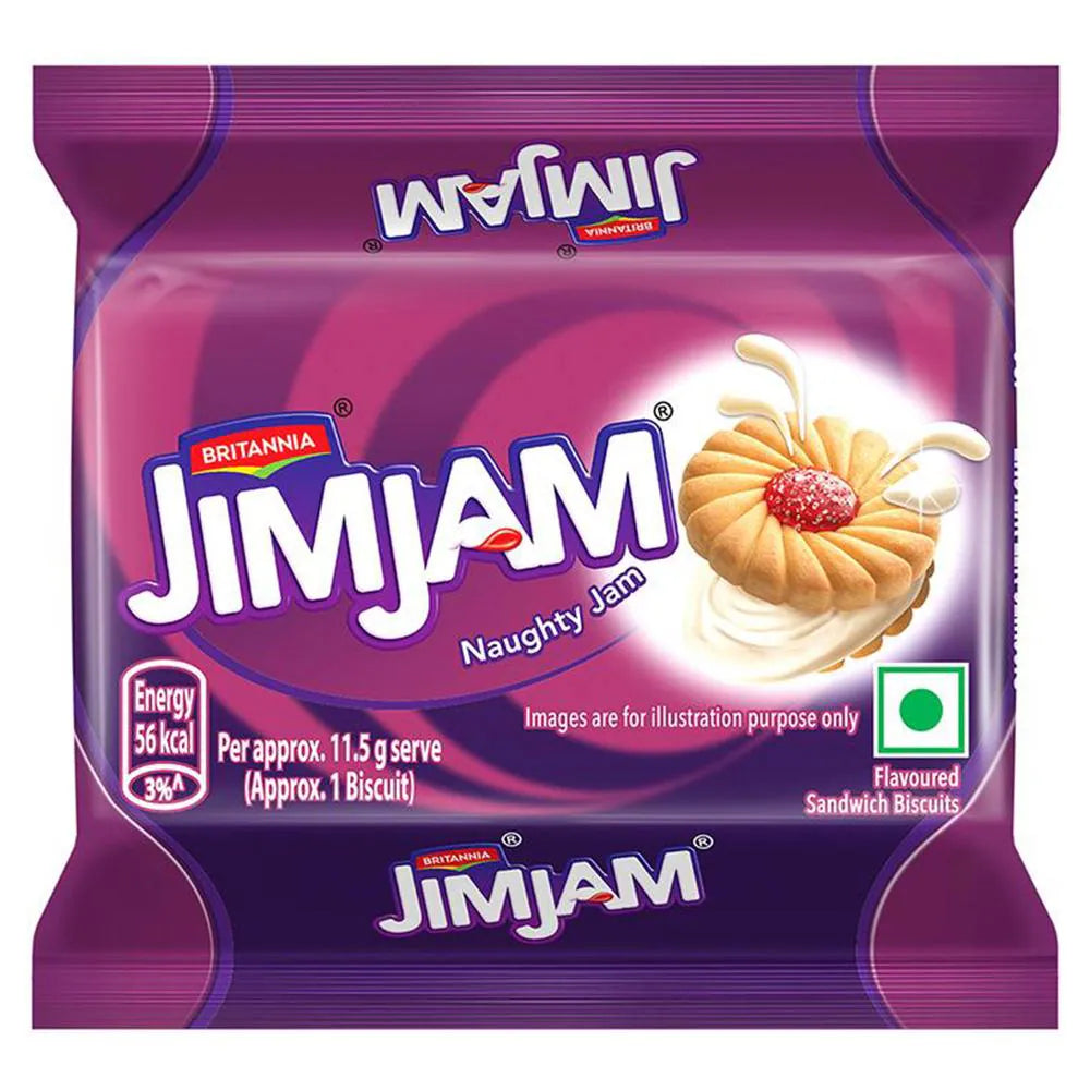 Britannia Jimjam Sandwich Biscuits Pack