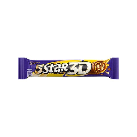 Cadbury 5 Star 3D Chocolate Bar Front