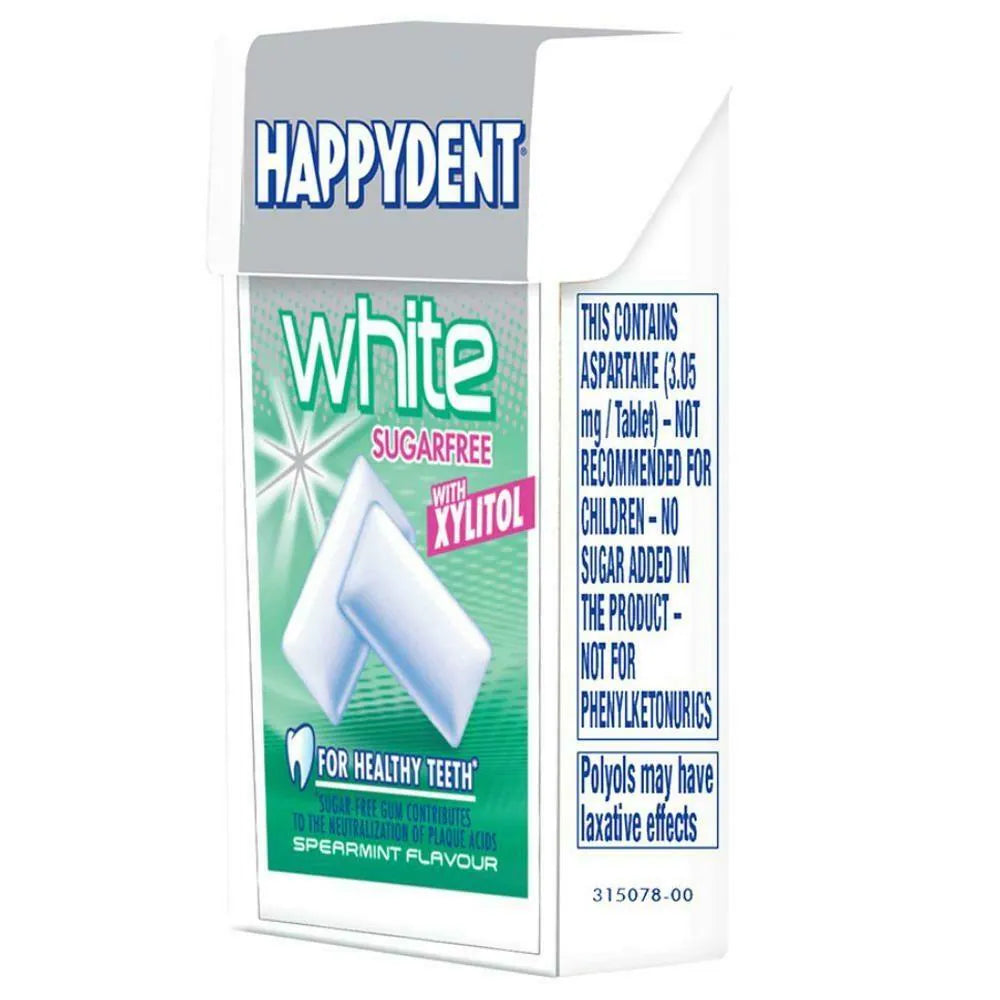 Happydent Wave Sugarfree Xylito Spearmint Flavoured Liquid Chewing Gum side