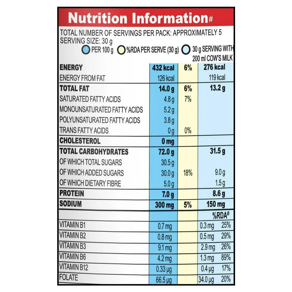 Kellogg's Chocos Fills, Double Chocolaty, Anytime Snack Nutrition