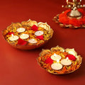  Diwali Decor Kit, candle in bowl