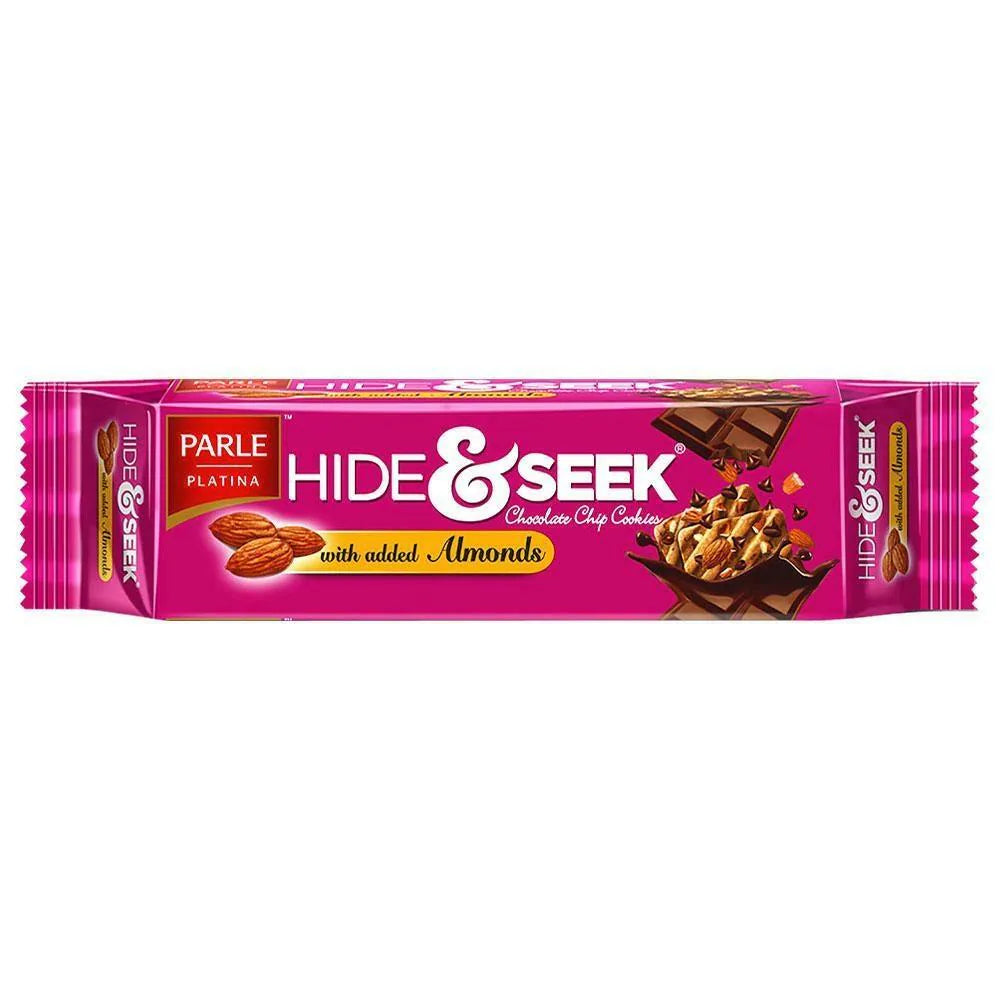 Parle Hide & Seek Almond Chocolate Chip Cookies