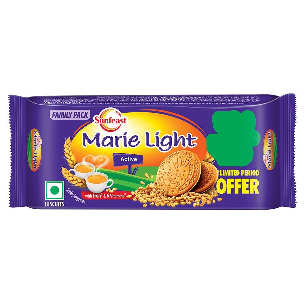 Sunfeast Active Marie Light Biscuits 